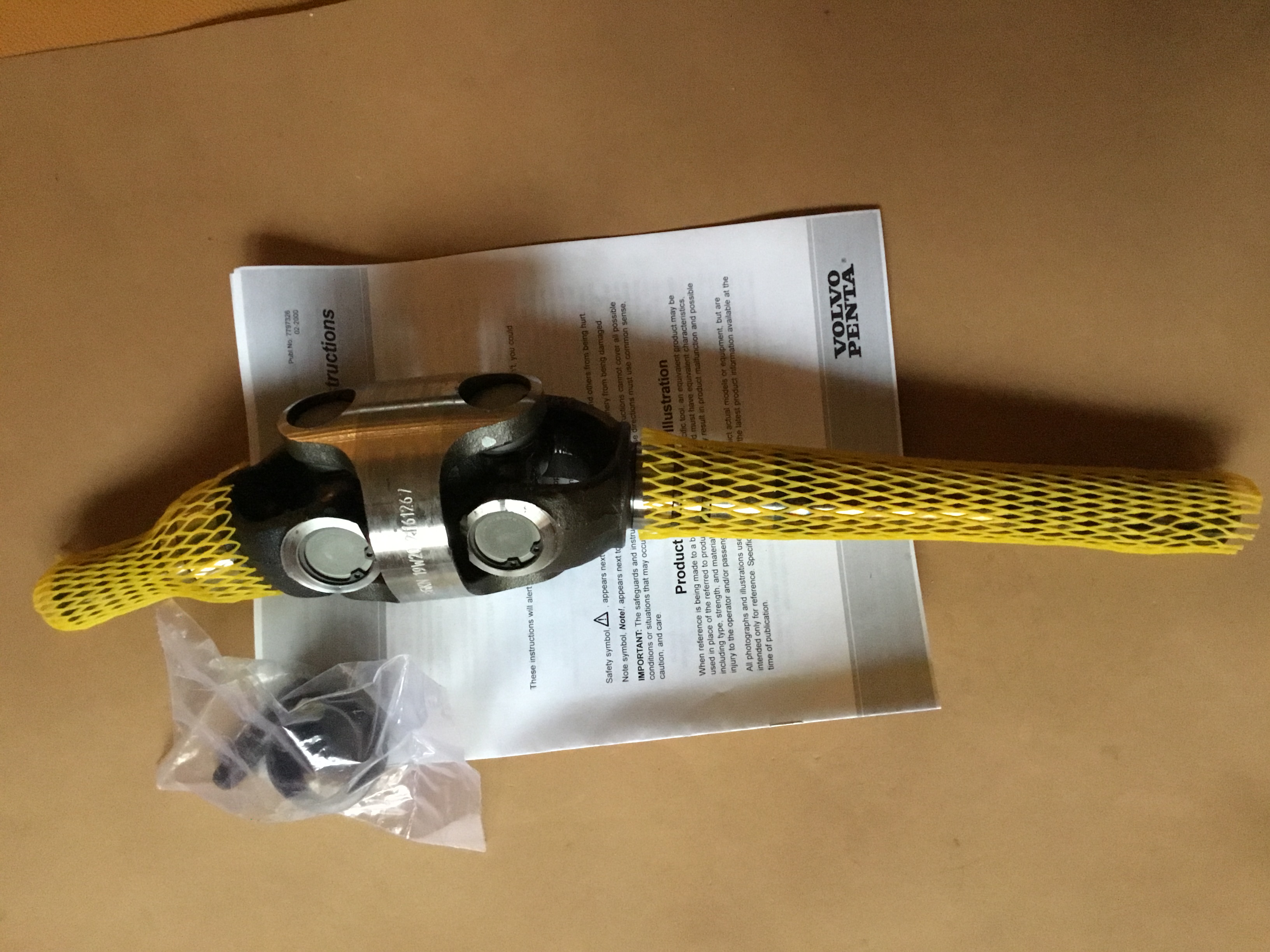 Вал карданний Volvo Penta 3860842 3852304 3860364