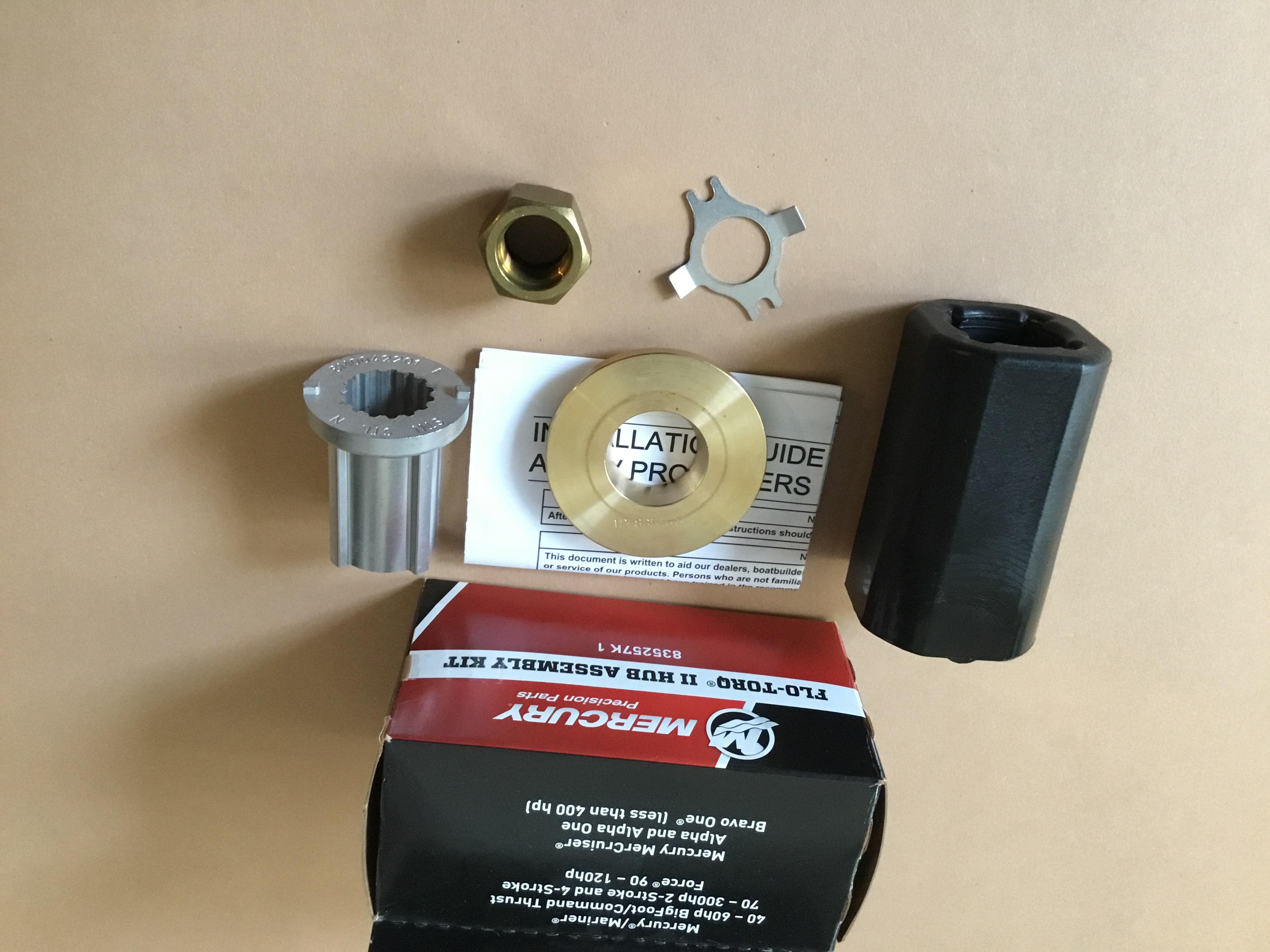 Установчий набір гребного гвинта Mercury 835257K1