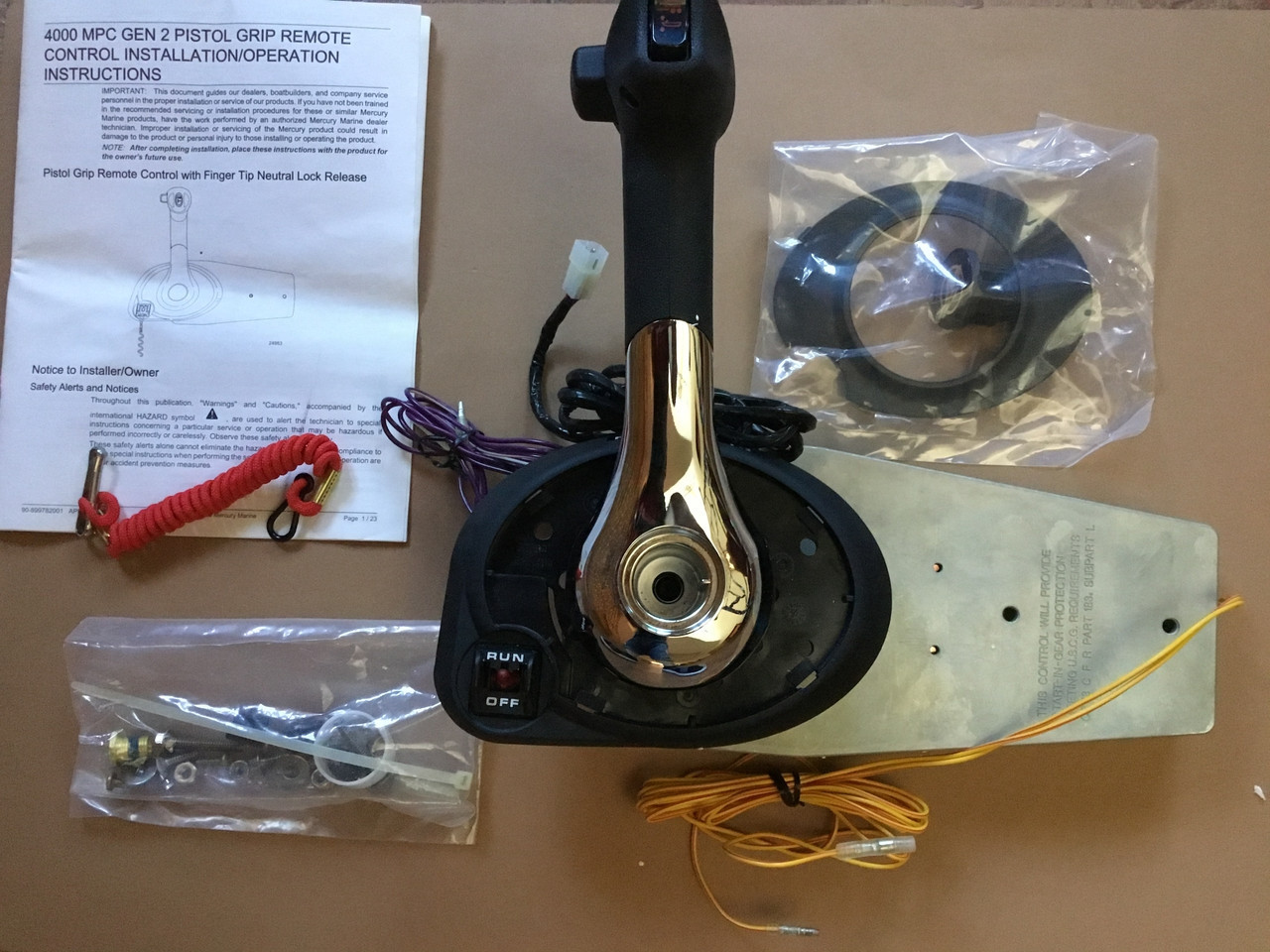 Пульт дистанційного керування газ/реверс (командер) Mercruiser 4000 GEN II 8M0030551