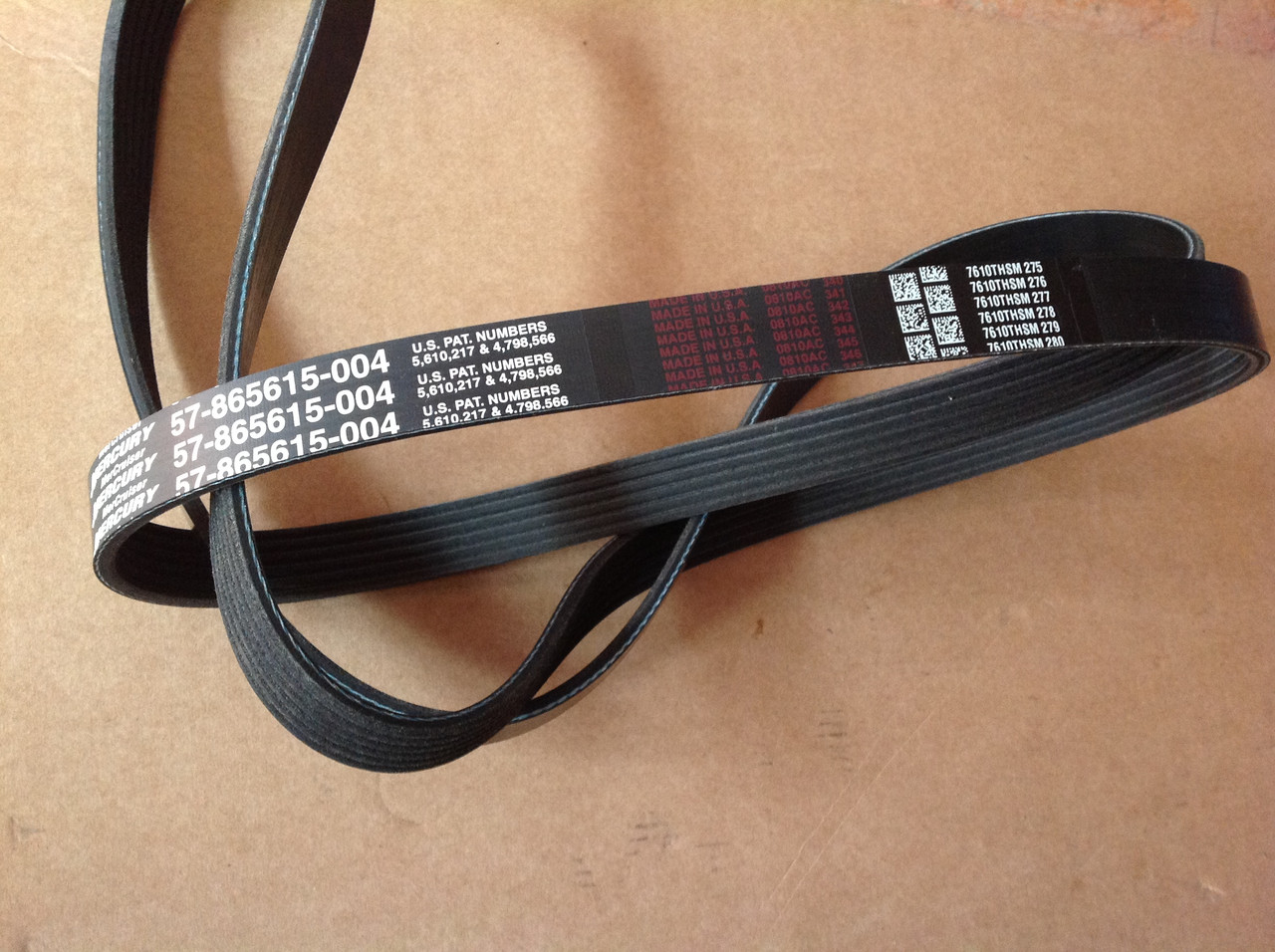 Ремінь ручейковий Mercruiser 57-865615-004