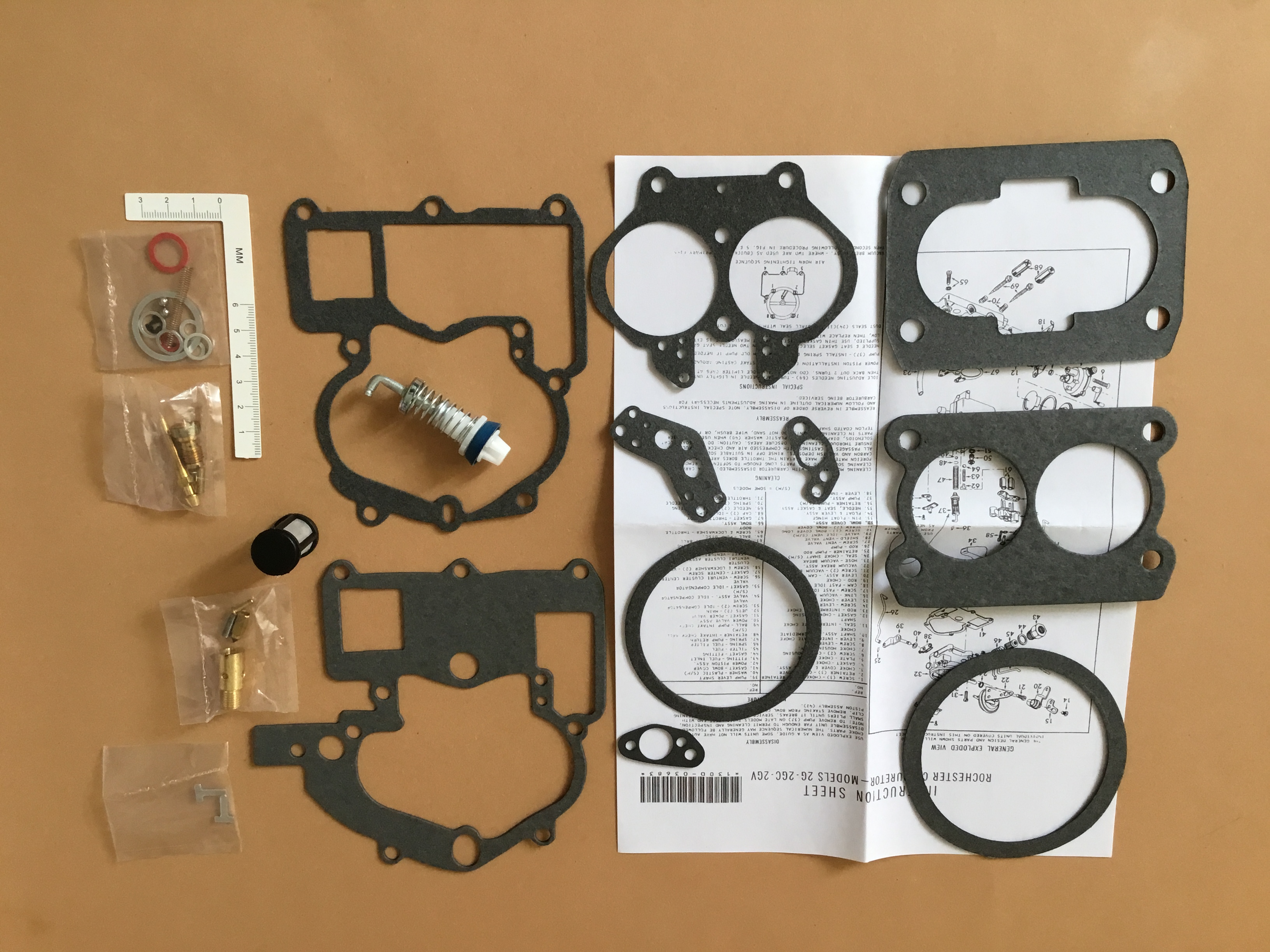 Ремонтний комплект карбюратора Mercruiser 3302-804844, 302-804844002 3302-810929-1